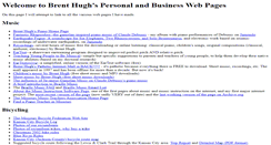 Desktop Screenshot of brenthugh.com
